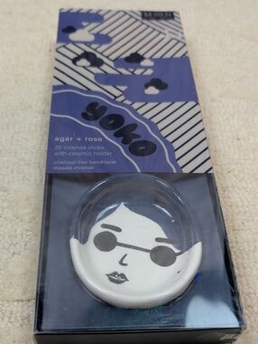 Wick & Vessel Yoko Faces Incense Set New Nwt